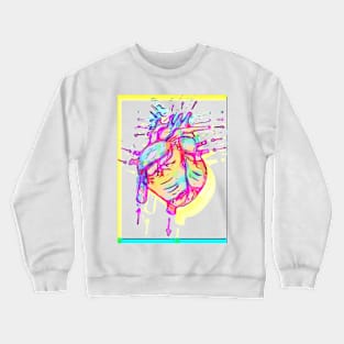 Chromatic cardiac Crewneck Sweatshirt